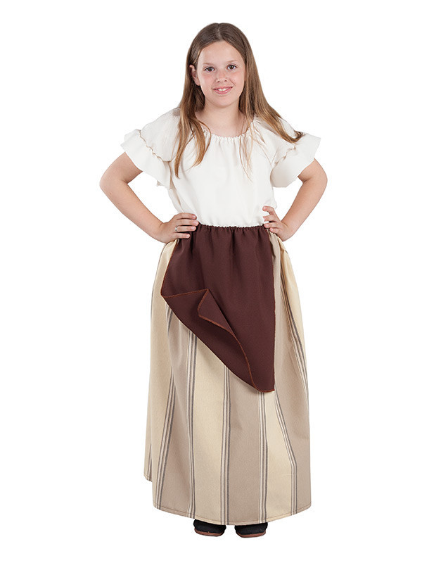 Falda campesina medieval infantil