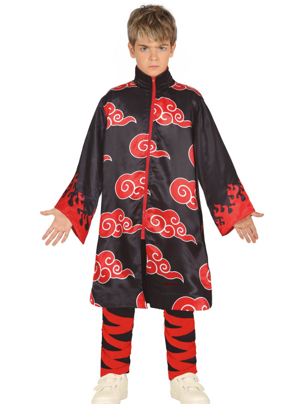 Akatsuki Naruto Akatsuki Ninja Kostüm für Kinder